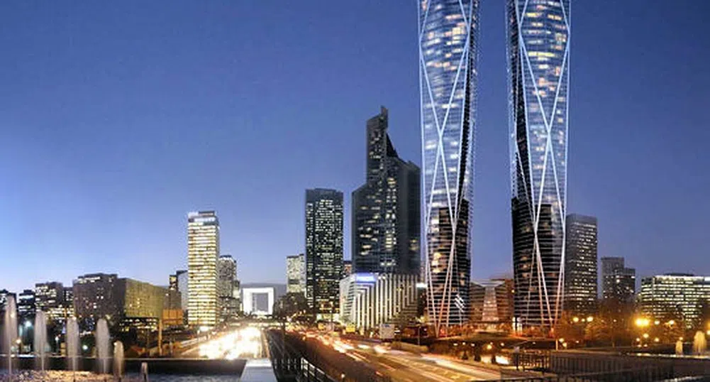 Hermitage Plaza - бъдещето на Париж