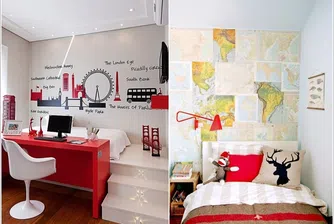 Малка спалня? Направете я забавна