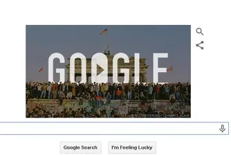 Видео дудъл от Google за 25 г. от падането на Берлинската стена