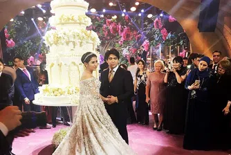 Как изглежда най-екстравагантната сватба в историята?