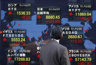 Азиатските индекси последваха щатските нагоре