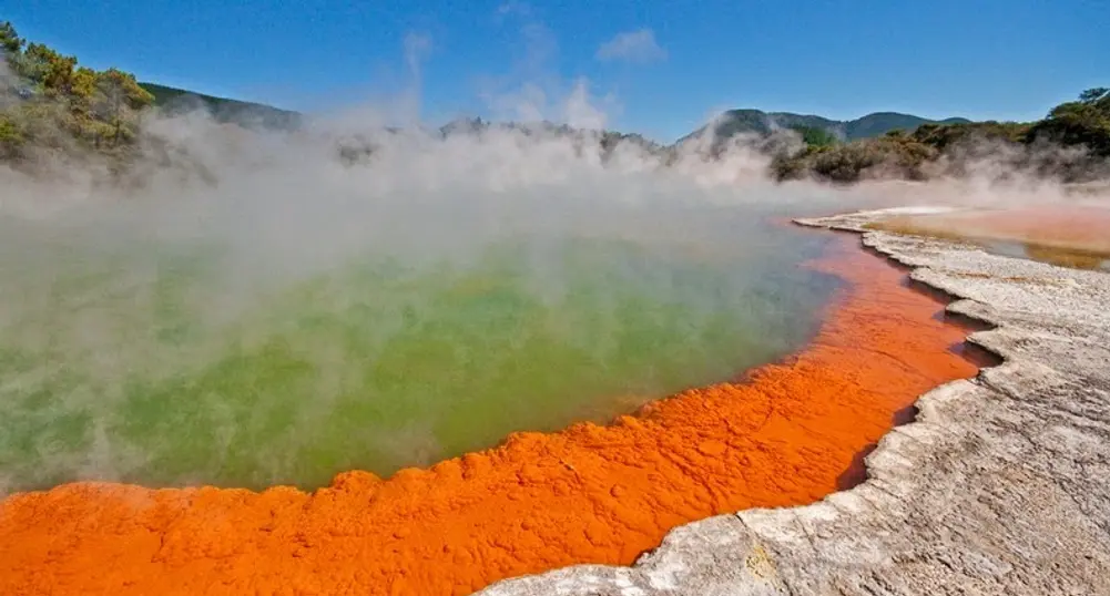 Природното чудо Champagne Pool