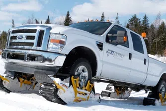 Тази система превръща колата в мощна шейна за 15 минути