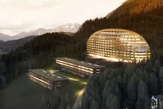 Футуристичен оазис в швейцарските Алпи