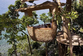 Страх ли ви е от височини? Този ресторант се намира на дърво