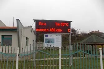 Нивото на река Дунав в сантиметри...