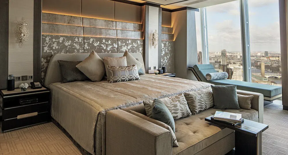 Това е стаята за 10 000 паунда на ден в Shard в Лондон