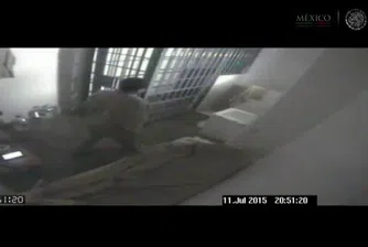 Мексиканските власти пуснаха видео от бягството на Ел Чапо