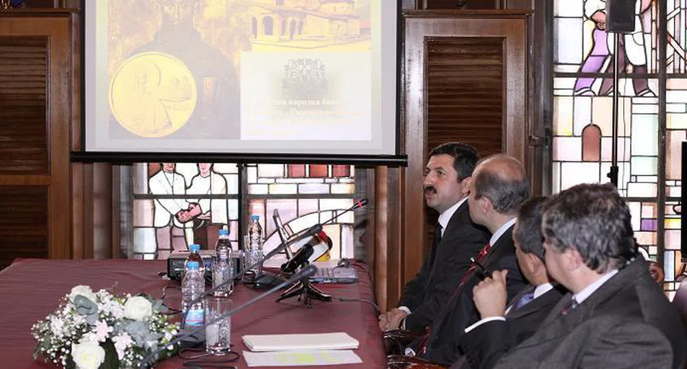 БНБ пуска в обращение златна възпоменателна монета Св. Наум