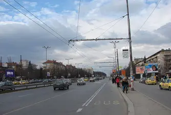 София фугира булевардите преди снега