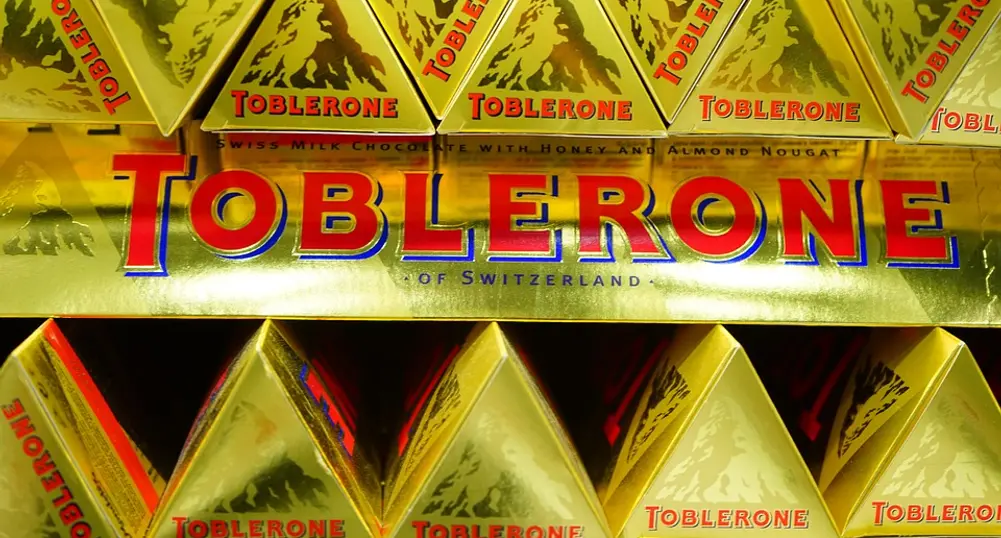 Промяна на формата на Toblerone разгневи феновете
