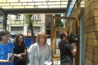 Фандъкова инспектира ремонта на „Женския пазар”