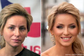 Невероятни снимки преди и след грим