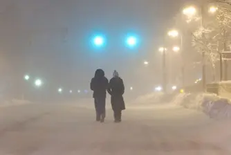 Жълт код за ниски температури и силни ветрове днес