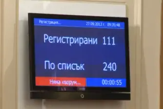 Липса на кворум провали гласуването на вота на недоверие