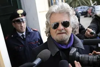 Де факто Италия вече е извън еврозоната, твърди Бепе Грило