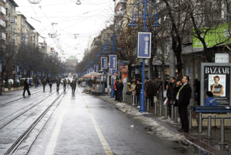 Подземни контейнери след реконструкцията на бул. "Витоша"