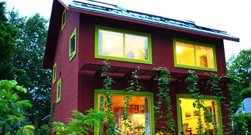 Тази пасивна къща се отоплява с енергия за сешоар