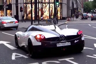 Арабските суперавтомобили отново са по улиците на Лондон