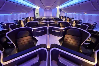 Бизнес класата на Virgin Australia отвътре