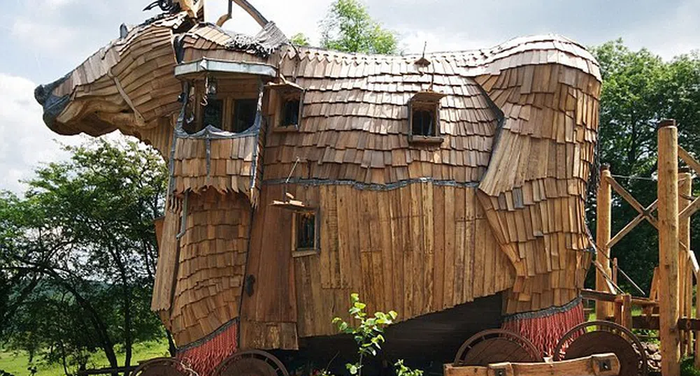 Tова е най-необичайният хотел в Европа