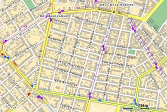 Протестно шествие блокира центъра на София днес