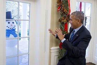 Защо Обама се страхува от снежни човеци?