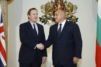 Камерън и Борисов обсъдиха сигурност, миграция и контрабанда