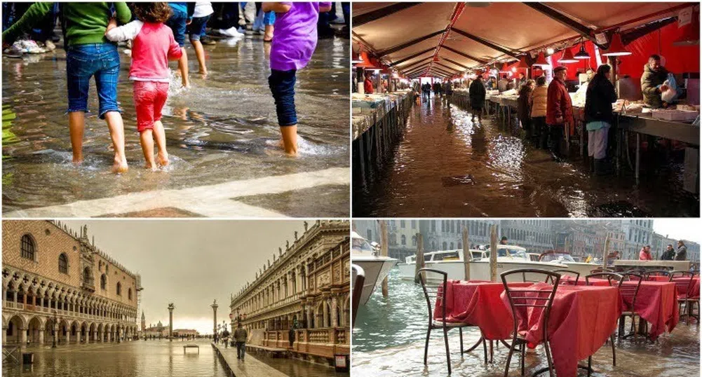 Acqua Alta: явлението, което потапя Венеция