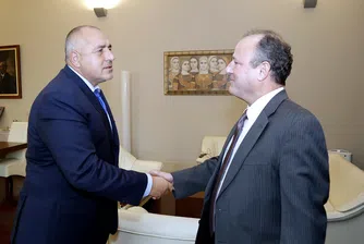 Бойко Борисов се срещна с посланика на САЩ Ерик Рубин