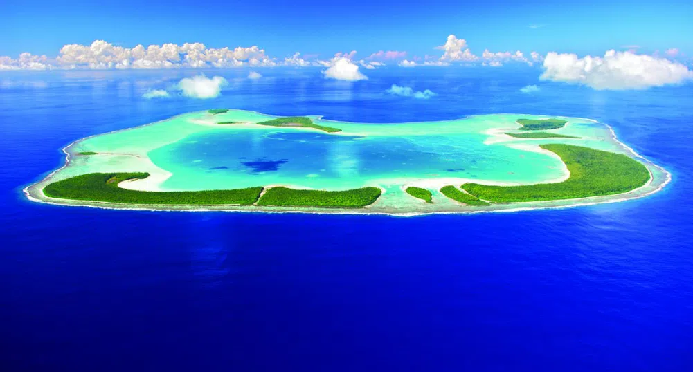 На частния остров на Марлон Брандо