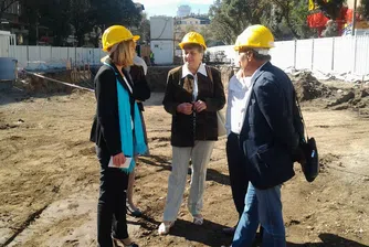 Вижте докъде стигна реконструкцията на Женски пазар