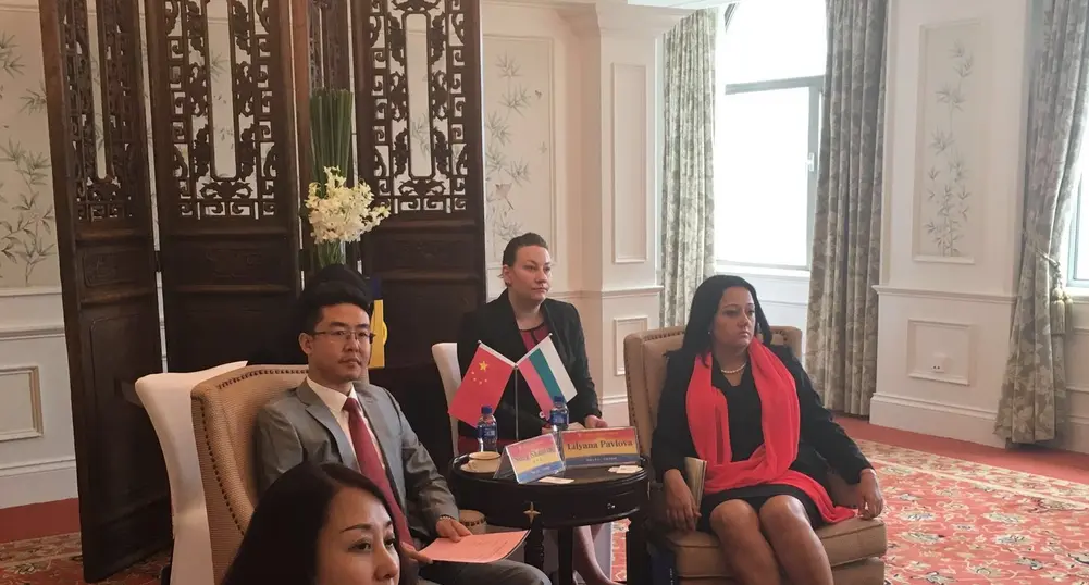 Министър Павлова на среща с China Pacific Construction Group
