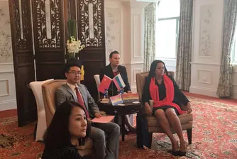Министър Павлова на среща с China Pacific Construction Group