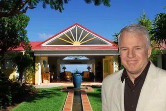 Стив Мартин продава невероятна къща в Сейнт Бартс (снимки)