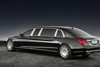 Mercedes показа бронирана лимузина, тежаща 5.6 тона