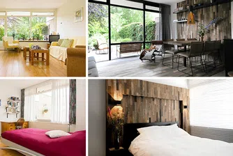 Преди и сега: Преобразяване на дом с дърво и черни акценти