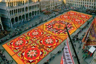 СИБАНК пренася прочутия белгийски цветен килим в София