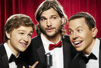 Аштън Кучър взема 700 000 на серия в Двама мъже и половина