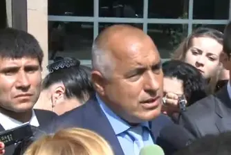 Борисов: Ще приема и ще върна мандата още утре