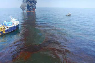 Бактерии са разяли почти всичкия метан от разлива на BP