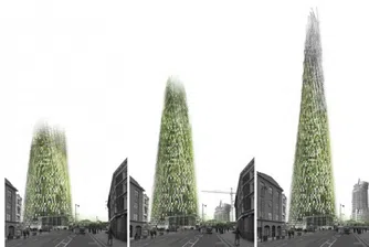 Небостъргач расте от генерирания от обитателите му боклук