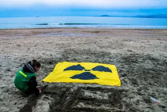 Активисти на Грийнпийс блокираха бензиностанция край Благоевград