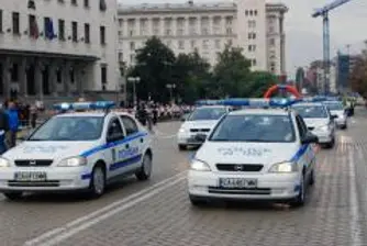 Police Officers Protest against Poor Working Conditions