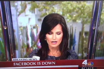 Facebook падна, американците звънят на полицията