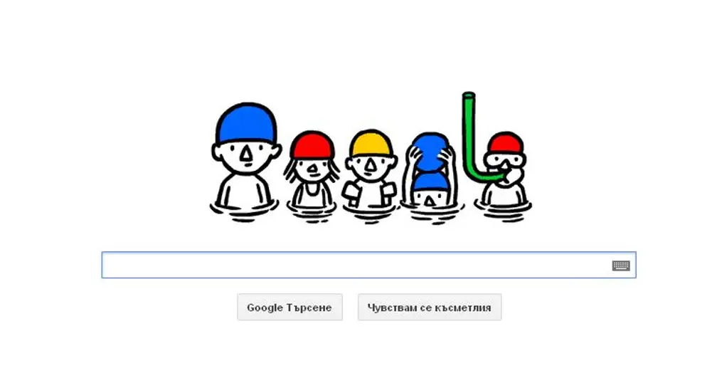 Google отбелязва лятното слънцестоене 2013