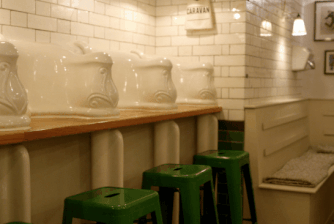 Лондонско кафе в тоалетна?!