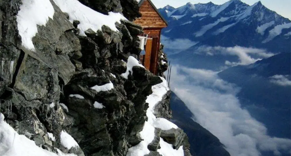 Най-екстремната хижа в света