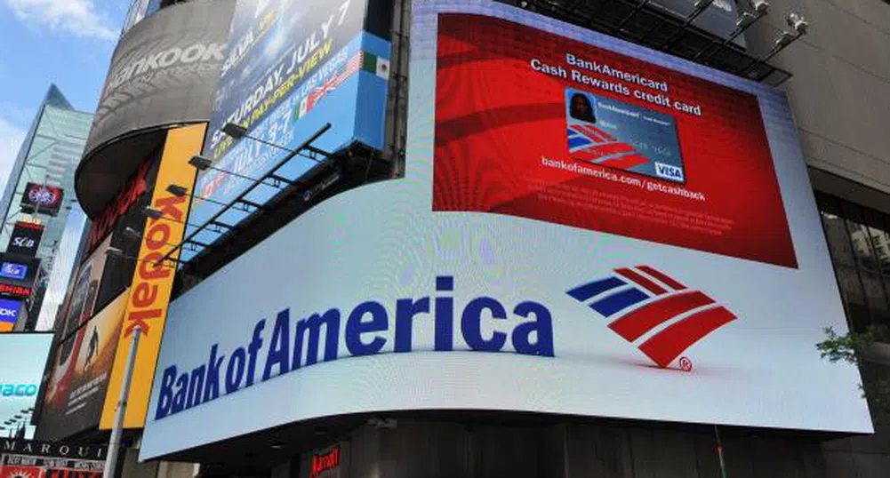 Bank of America с по-добра от очакванията печалба