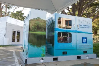 GM, ABB демонстрират система за повторно използване на батерията на Chevrolet Volt